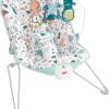 Fisher Price Fisher-Price Basis Babywippe Mit Vibration Und Spielbügel, Moderne Baby-Ausstattung