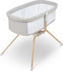 LIONELO Malin Evo Kinderbett, Babywiege, Reisebett Für Babys Mit Matratze, Kinderreisebett, Reisegitterbett, Von 0 Bis 9 Kg, Vordach, Moskitonetz, Klappbar, Schaukelsystem, Liegeverstellung, Schnelle Montage, Reisetasche, Leicht -Barbie Store 035dacc44970ac69665b623a46037024