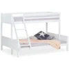 Homestyle4u 1898, Kinderbett Etagenbett 90x200 Und 140x200 Jugendbett Hochbett Weiß Holz -Barbie Store 03fcb2bbd53c8cf7d92720e344045c1c
