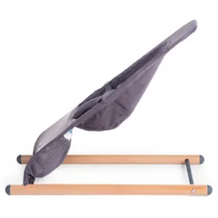 Childhome Evolux Bouncer Babywippe Natur Anthrazit -Barbie Store 04e94e4165602cc756058759adce00f2