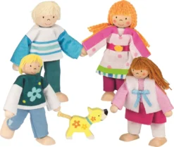 Goki 51582 Biegepuppen Familie, Susibelle, Bunt (1 Set) 8 Goki 51582 Biegepuppen Familie, Susibelle, Bunt (1 Set) -Barbie Store 0566895e60b14430b9a52eac6510b3c6