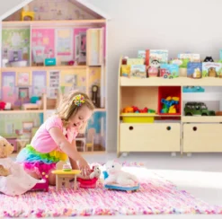Relaxdays Kinderregal Für Spielzeug -Barbie Store 076c47e7506af5b628cf6cb89b186390