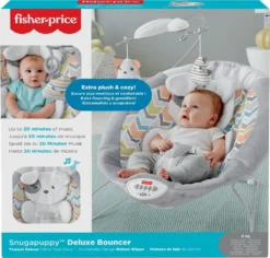 Fisher Price Fisher-Price Deluxe Babywippe Im Hundebaby Design, Moderne Baby-Ausstattung -Barbie Store 076ebecf2cd5a24e606b1be0d3917471
