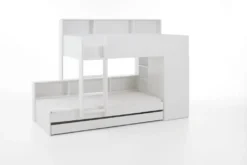 RELITA Etagenbett Sina Mit 2 Liegeflächen á 90 X 200 Cm, Inkl. Bodenplatten Als Auflage Für Die Matratzen, Inkl. Kleiderschrank (ohne Bettschublade) -Barbie Store 07f1cc83cf353652baa23a5c0294c099