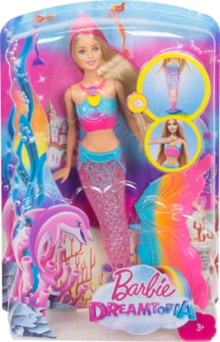 Barbie Dreamtopia Regenbogenlicht-Meerjungfrau Puppe (blond) -Barbie Store 080d3c1b80af641f00d13003891dcb19