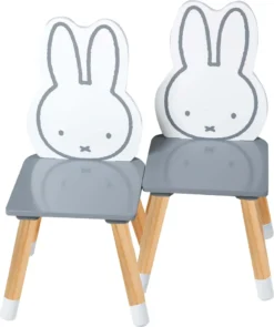 Roba Kinder Sitzgruppe Miffy®, 2 Kinderstühlen & 1 Tisch, Holz, Dunkelgrau, Weiß, Lackiert 13 Roba Kinder Sitzgruppe Miffy®, 2 Kinderstühlen & 1 Tisch, Holz, Dunkelgrau, Weiß, Lackiert -Barbie Store 08d8c62fb37bd47151103737b83aefa3