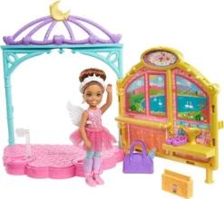 Barbie Chelsea Puppe (brünett) Ballerina Mit Ballett-Spielset, Anziehpuppe -Barbie Store 0adc04c5fc8a40ba1a7edafe17e42d58