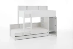 RELITA Etagenbett Sina Mit 2 Liegeflächen á 90 X 200 Cm, Inkl. Bodenplatten Als Auflage Für Die Matratzen, Inkl. Kleiderschrank (ohne Bettschublade) -Barbie Store 0daea4c44cdb236ba346edd5f042c45b