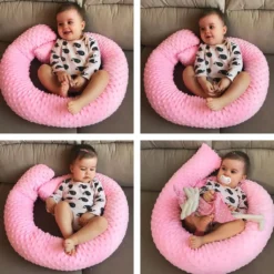 MINKY Weiche Bettschlange Bettrolle Seitenschläferkissen Stillkissen Zierkissen Nestchen Nestchenschlange Nackenrolle 180 Cm Hand EU Grau -Barbie Store 0e83f7b68ea0b847e81dcb19dcbc0a04