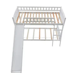 Merax Etagenbetten 90x200cm/90x200cm Hochbett Für 2 Kinder, Doppel Stockbett Teilbar Zu 2 Einzelbetten, Kinderbett Mit Rutsche Und Lattenrost, Weiß 27 Merax Etagenbetten 90x200cm/90x200cm Hochbett Für 2 Kinder, Doppel Stockbett Teilbar Zu 2 Einzelbetten, Kinderbett Mit Rutsche Und Lattenrost, Weiß -Barbie Store 0f8a0749ca1e6f3e7dd801383e2eebe6