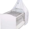 Roba Komplettbettset 'Little Stars', Weiß, 79x153cm Inkl. Bettwäsche, Himmel, Nest, Matratze -Barbie Store 0fb862ac3fc567ea368949e3d57c1974