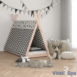 VitaliSpa Kinderbett Tipi Natur 208 X 163 X 96 Cm Massivholz -Barbie Store 1044eef49fd2b7c4c99ec0a47ac41fa1