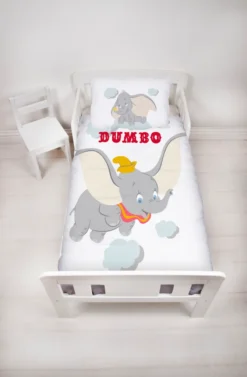 DUMBO Bettwäsche 40x60 + 100x135 Cm ☆ Kinder-Bettwäsche Für Mädchen & Jungen ☆ Disney Dumbo Elefant - 100% Baumwolle -Barbie Store 10dbb98de58f1a8d605723ac6c787188