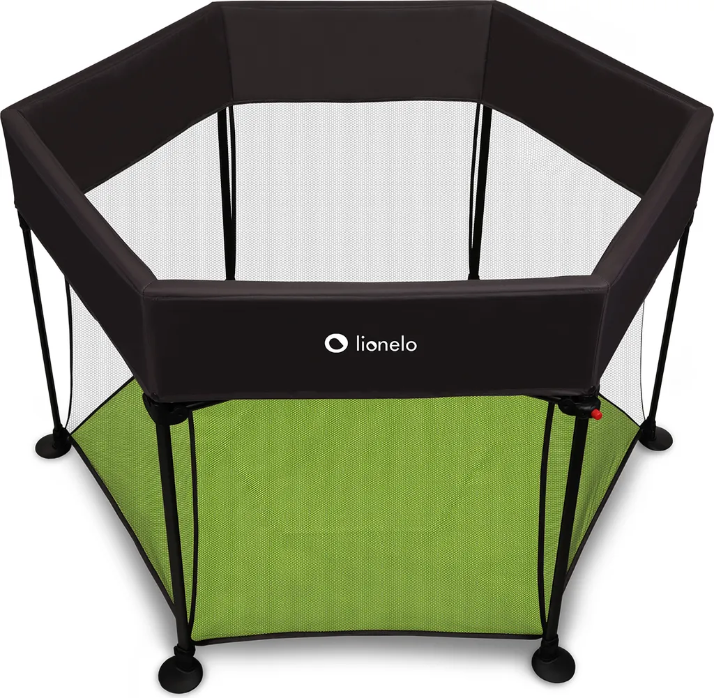 Lionelo Roel Laufstall Baby Bis Zu 15 Kg Großformat Sechseckige Form Grün 4 Lionelo Roel Laufstall Baby Bis Zu 15 Kg Großformat Sechseckige Form Grün – Bild 2