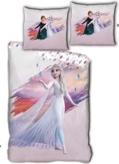 Disney Bettbezug Frozen 140 X 200 Cm Mikrofaser Rosa