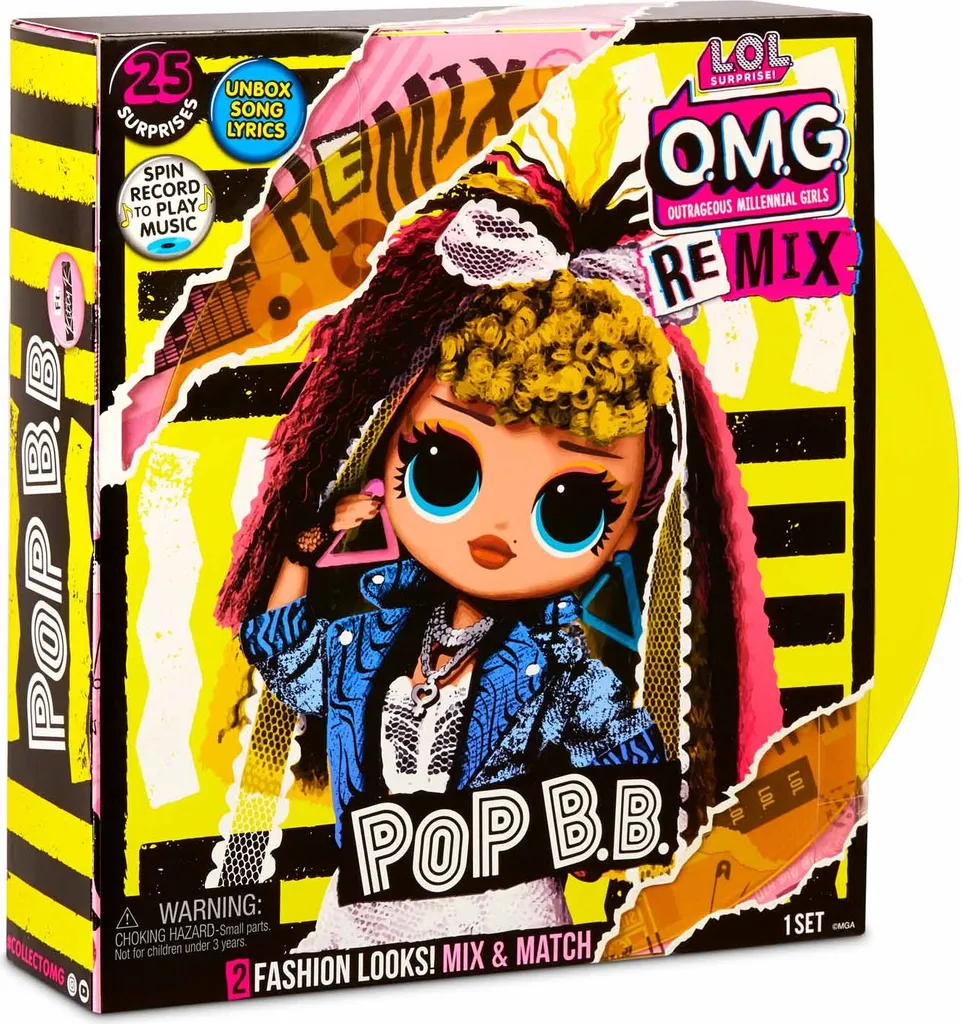 MGA Entertainment 567257E7C L.O.L. Surprise OMG New Theme Series- Doll 3- 80´s B.B. 10 MGA Entertainment 567257E7C L.O.L. Surprise OMG New Theme Series- Doll 3- 80´s B.B. – Bild 8