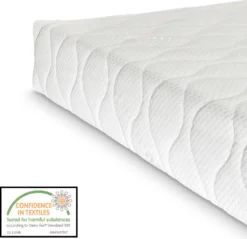 [en.casa] Metallbett Mit Matratze 90x200 Metall-Tagesbett Mit Lattenrost Standard 100 Atmungsaktiv Kojenbett Bett Schlafzimmerbett Schwarz -Barbie Store 13cfa71a4703c578ebec572668a99feb