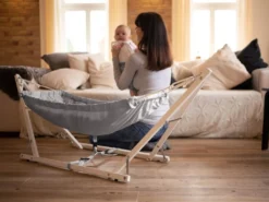 Amazonas Babyhängematte Koala Silver Edition Inklusive Holzgestell -Barbie Store 1444fb88d0ba01c292b53822b93f943f