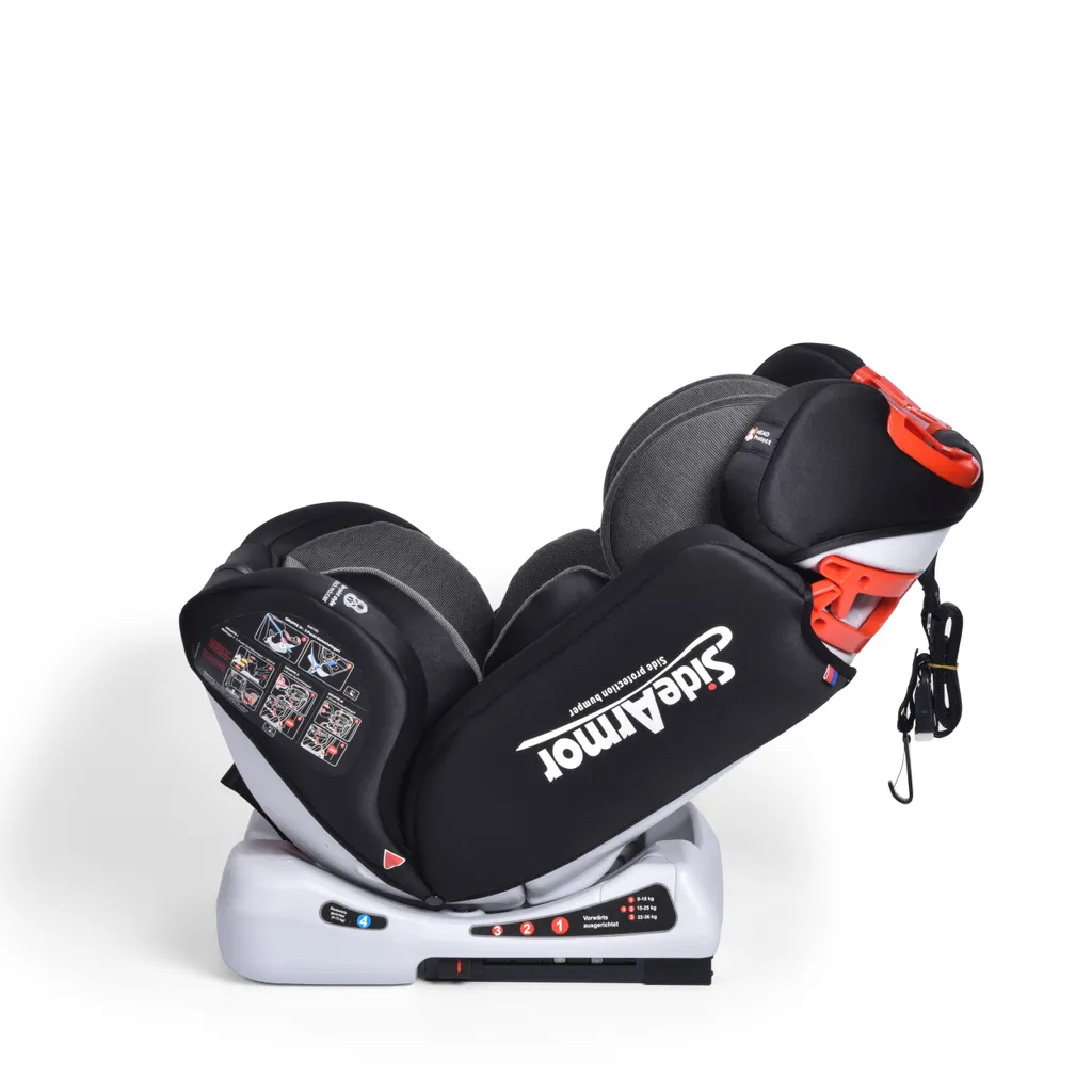 Daliya® Sitorino Kinderautositz 0-36KG Schwarz, Mitwachsender Autositz, Kindersitz GR. 0+1+2+3, Isofix Fix, Top Tether, 5 Punkt Sicherheitsgurt, 2x Isofix Einbauhilfe…… 14 Daliya® Sitorino Kinderautositz 0-36KG Schwarz, Mitwachsender Autositz, Kindersitz GR. 0+1+2+3, Isofix Fix, Top Tether, 5 Punkt Sicherheitsgurt, 2x Isofix Einbauhilfe…… – Bild 12