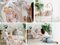 Lionelo Robin Baby Wippe Babyschaukel Elektrisch Mit Liegefunktion Von 0 Bis 9 Kg Moskitonetz Melodien Spieluhr Rosa 13 Lionelo Robin Baby Wippe Babyschaukel Elektrisch Mit Liegefunktion Von 0 Bis 9 Kg Moskitonetz Melodien Spieluhr Rosa -Barbie Store 18846bdbcff28b22a58d5b4f3d003076