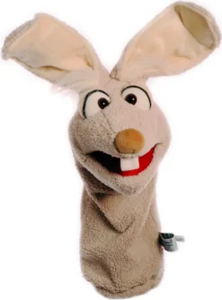 Living Puppets Quasselwürmer Mampfred Hase 40 Cm