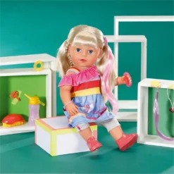 Zapf Creation Zapf BB SISTER BLOND 43CM 43CM 43CM 33 Zapf Creation Zapf BB SISTER BLOND 43CM 43CM 43CM -Barbie Store 1af25f3af9c16dc66299f1cc2fa38004