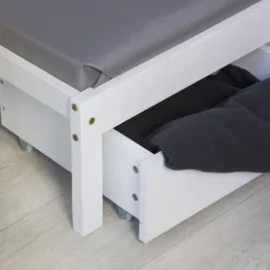 Homestyle4u 1727, Kinder Hochbett Mit Schreibtisch Weiß, Massivholz Kiefer, 90x200 Cm -Barbie Store 1b18dbd4f53935c1729ae8fd28602d0f