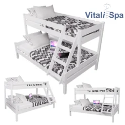 VitaliSpa Etagenbett Everest Weiß 207 X 131 X 138,9 Cm Massivholz -Barbie Store 1b8561bf8a3ae19851ea957ead8ceaca 1