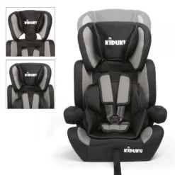 KIDUKU® Autokindersitz Kinderautositz Autositz Kindersitz 9-36kg Gruppe 1+2+3 Schwarz/Grau 13 KIDUKU® Autokindersitz Kinderautositz Autositz Kindersitz 9-36kg Gruppe 1+2+3 Schwarz/Grau -Barbie Store 1cf750de1e3df1925eeaad0d4e7bf1d7