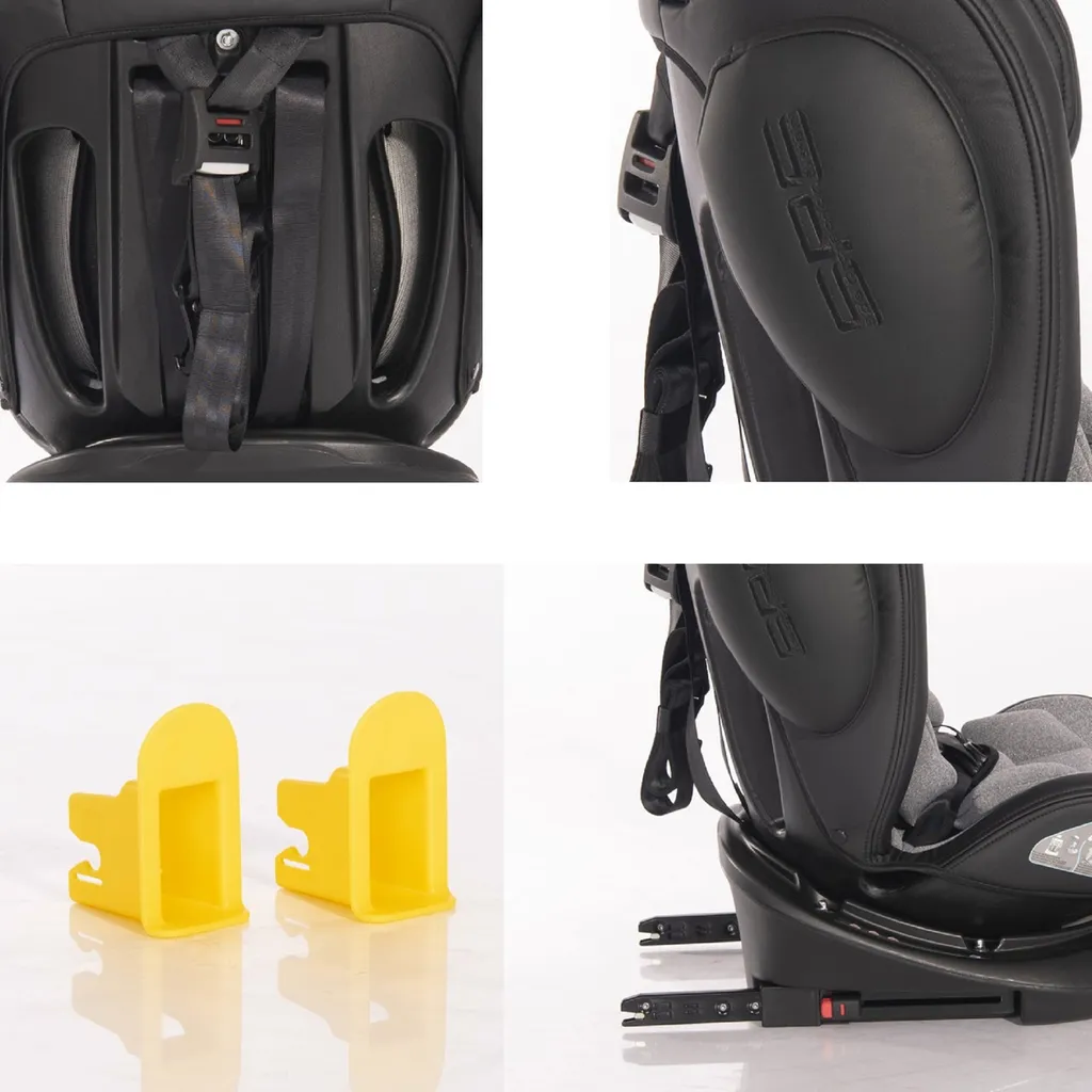 Lorelli Kindersitz Aviator SPS Isofix Gruppe 0+/1/2/3 (0 - 36 Kg) 0 - 12 Jahre Hellgrau 10 Lorelli Kindersitz Aviator SPS Isofix Gruppe 0+/1/2/3 (0 - 36 Kg) 0 - 12 Jahre Hellgrau – Bild 8