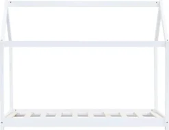 VidaXL Kinder-Bettgestell Weiß Massivholz Kiefer 70 X 140 Cm -Barbie Store 1f9efeb0f48c669e1a86c3904fcff67e