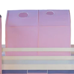 Homestyle4u 1440, Kinder Tunnel Für Hochbett Bettzelt Betttunnel Spieltunnel Kinderbett, 90 Cm Breit, Rosa -Barbie Store 20361cd17281840848fe3fd94d2eb953