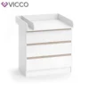 Vicco Wickelkommode Emma Weiß Sonoma 80 X 78 X 48 Cm Holzwerkstoff -Barbie Store 20b3d8a21b31858a1ec40df5ff861db0