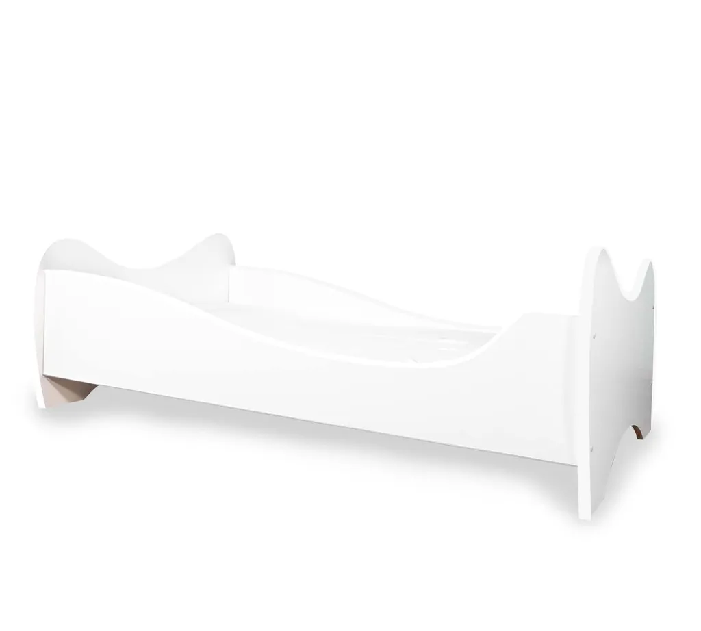 Alcube Kinderbett 70x140 Mit Matratze Lattenrost Und Rausfallschutz MDF MASSIVHOLZ Juniorbett Jugendbett - Weiß 10 Alcube Kinderbett 70x140 Mit Matratze Lattenrost Und Rausfallschutz MDF MASSIVHOLZ Juniorbett Jugendbett - Weiß – Bild 8