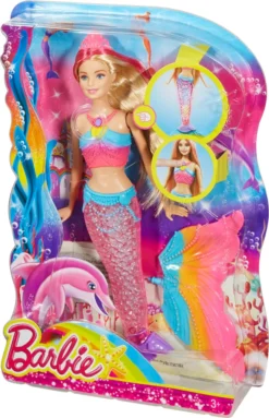 Barbie Dreamtopia Regenbogenlicht-Meerjungfrau Puppe (blond) -Barbie Store 21bb7f26f91aaf16c9b65df76776478e
