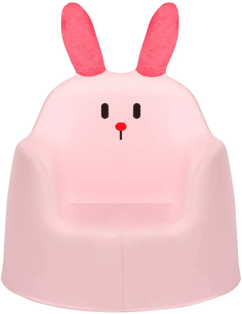 COSTWAY Kindersofa Rosa, Kindersessel Babysessel, Geschenk Fuer Maedchen Und Jungen, 6 Monate – 3 Jahre 3 COSTWAY Kindersofa Rosa, Kindersessel Babysessel, Geschenk Fuer Maedchen Und Jungen, 6 Monate – 3 Jahre