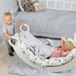 Bodenkissen Groß 60x120 Cm - Sitzkissen Kinder Boden Spielmatte Baby Bodenmatratze Kinderzimmer Hirsch Mit Bären -Barbie Store 21f4993e6b83a26915406686545ad1ce