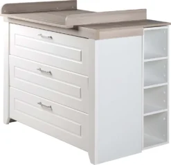 Roba Wickelkommode Mit Wickelansatz 'Felicia' Mit Soft-Close, 3 Schubladen, Wickelhöhe 90 Cm -Barbie Store 237579b09b05223965e9ea7ec4332168