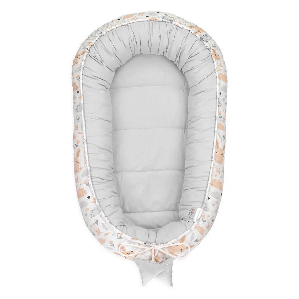 Babynestchen Set Neugeborene 90x50 Cm Baumwolle - Kuschelnest Baby Nestchen 6-teilig Kokon Mit Sinneswürfel Wärmekissen Eule 8 Babynestchen Set Neugeborene 90x50 Cm Baumwolle - Kuschelnest Baby Nestchen 6-teilig Kokon Mit Sinneswürfel Wärmekissen Eule – Bild 6