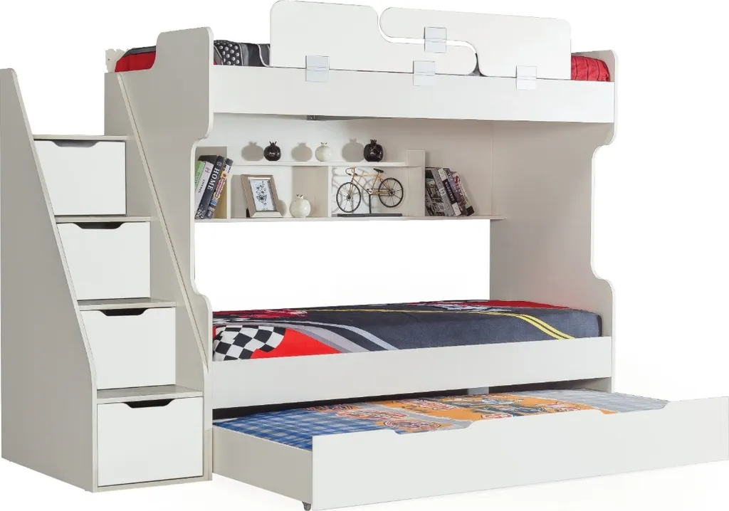 Hoyka Hochbett In Weiß 3 Hoyka Hochbett In Weiß