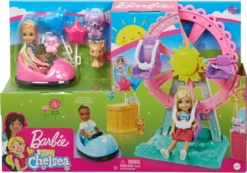 Barbie Chelsea Puppe (blond) Jahrmarkt-Spielset Mit Hündchen, Anziehpuppe -Barbie Store 27d3a188e1cea30f26f406c21e0b2c3f