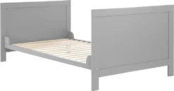 Roba Kombi-Kinderbett 'Sternenzauber Grau', 70 X 140 Cm, Taupe, 3-fach Verstellbar, Schlupfsprossen Umbaubar Zum Juniorbett -Barbie Store 2816fcb1af642f4bddcc8ef3148e440e