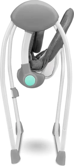 Lionelo Ruben Baby Wippe Babyschaukel Elektrisch Mit Liegefunktion Von 0 Bis 9 Kg Moskitonetz Kuscheltierbügel Dunkelgrau-Türkis -Barbie Store 2896efedd920a5fa13873b6d900de629