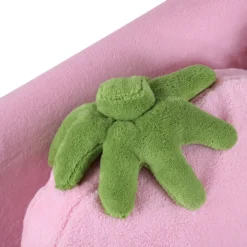 HOMCOM Kindersofa Kindersessel Sofa Couch Kinder Stuhl Kinderzimmer Softsofa Doppelsofa Einzelsofa(Erdbeersofa) -Barbie Store 2c38b6bfb7825fdab6b6b2345e9840ac