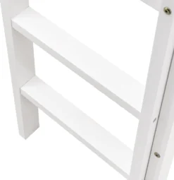 Merax Etagenbett 90x200 Cm Kinderbett Hochbett Mit Zwei Beschreibbaren Tafeln, Klein Ablage Und Leiter, Spielbett Aus Kiefer Für Jungen Und Mädchen, Weiß -Barbie Store 2e03682924f22860aed3e19b010fc1e6