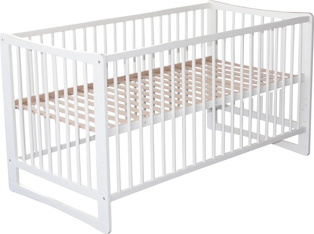 Small Foot 9018 Kinderbett Nicoletta Aus Holz, Verstellbar, Weiß (1 Stück) 3 Small Foot 9018 Kinderbett Nicoletta Aus Holz, Verstellbar, Weiß (1 Stück)