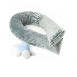 MINKY Weiche Bettschlange Bettrolle Seitenschläferkissen Stillkissen Zierkissen Nestchen Nestchenschlange Nackenrolle 180 Cm Hand EU Grau -Barbie Store 2f1cf5f1537e905c9f568090cfca8336