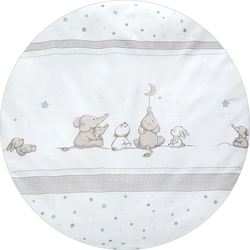 Roba Laufgitter 'Sternenzauber', 6-eckig, Verstellbar, Inkl. Schutzeinlage Und Bremsrollen, Taupe 4 Roba Laufgitter 'Sternenzauber', 6-eckig, Verstellbar, Inkl. Schutzeinlage Und Bremsrollen, Taupe – Bild 2