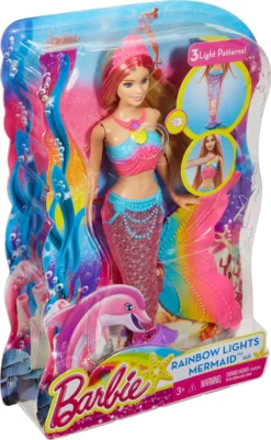 Barbie Dreamtopia Regenbogenlicht-Meerjungfrau Puppe (blond) -Barbie Store 3101b295eedf4c5ddf9216a6f1cc235a