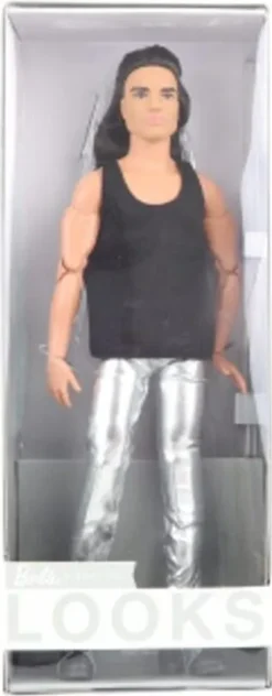 Barbie Signature Barbie Looks Puppe: Ken, Long Hair -Barbie Store 31b5654358632ff87b22a0ca25f5a1b4